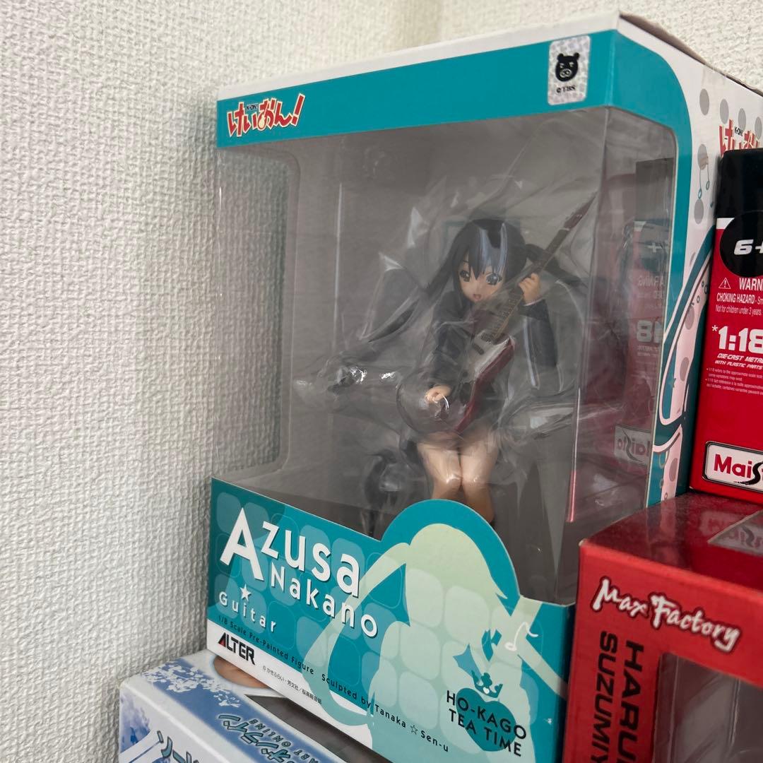 1/8 PVC塗装済み完成品フィギュア けいおん！ 中野梓 新品未開封 希少！