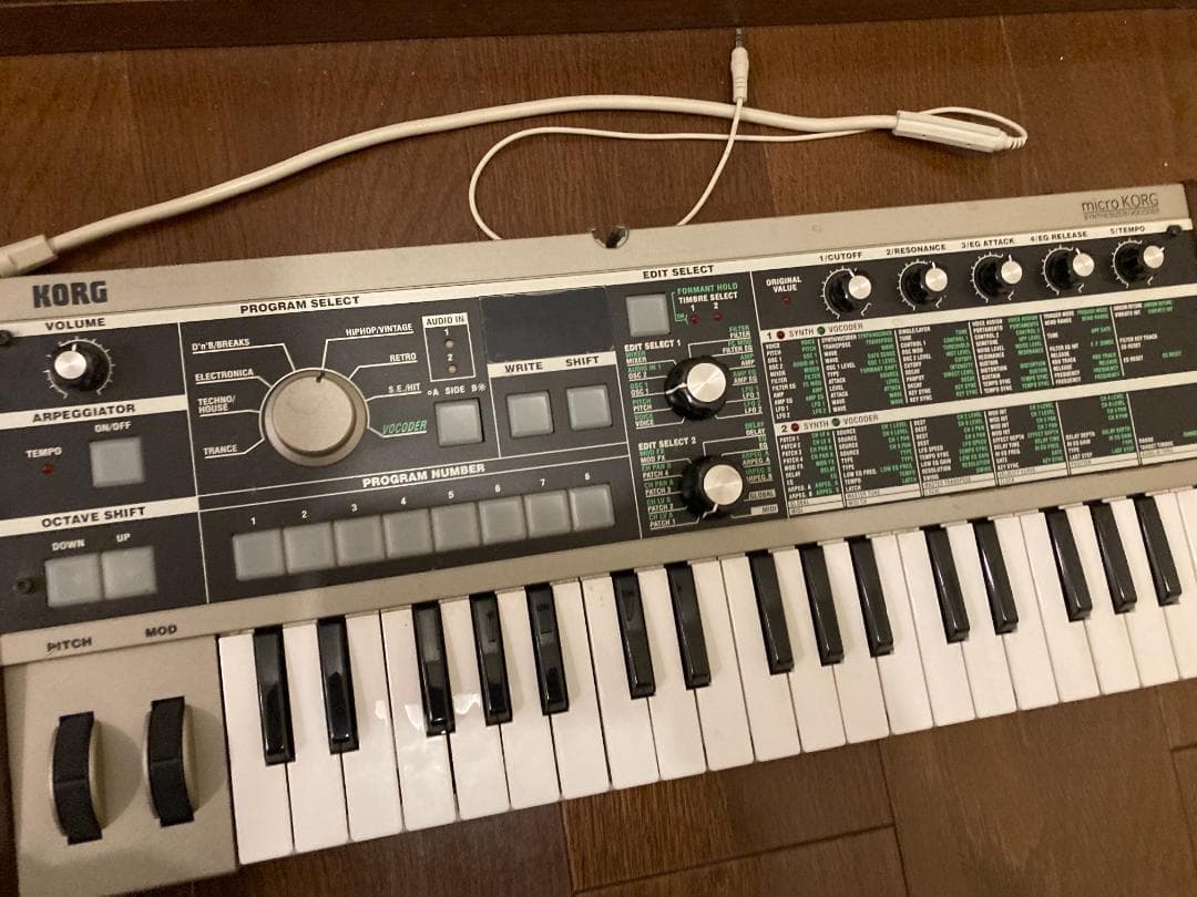 【付属品完備】microKORG 初期モデル(2002) ワンオーナー・難あり