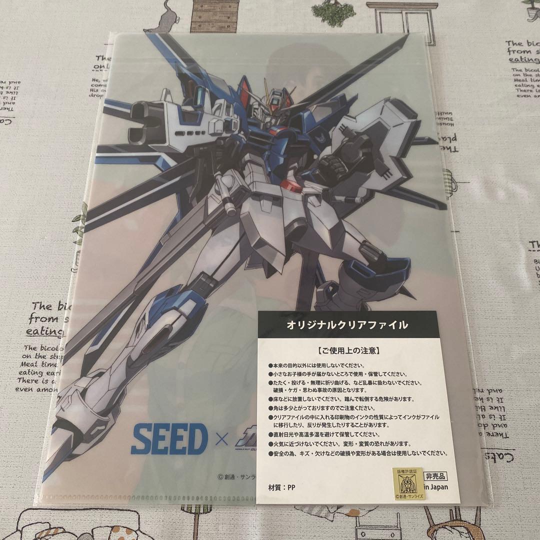 ガンダムSEED コンタクト ビックカメラ クリアファイル - メルカリ