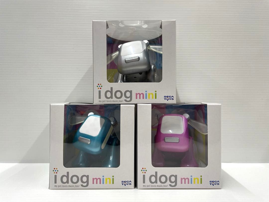 【激レア】I dog mini アイドッグミニ 3種類セット 音楽 セガトイズ 激レア】I dog mini アイドッグミニ 3種類セット 音楽 セガトイズ