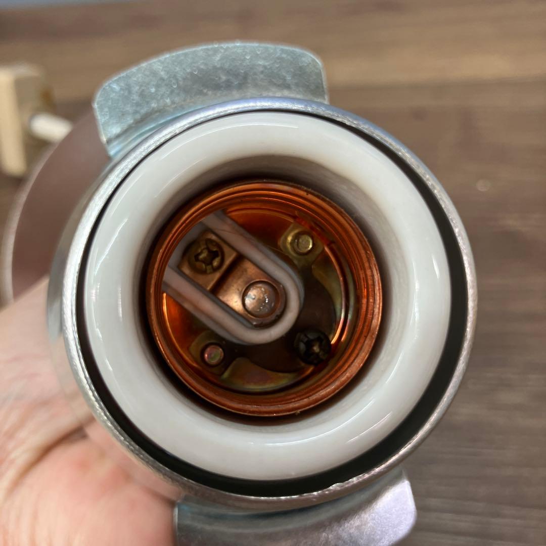 4F 昭和レトロ 松下電工 ヴィンテージ ペンダントライト ガラス 吊り下げ照明