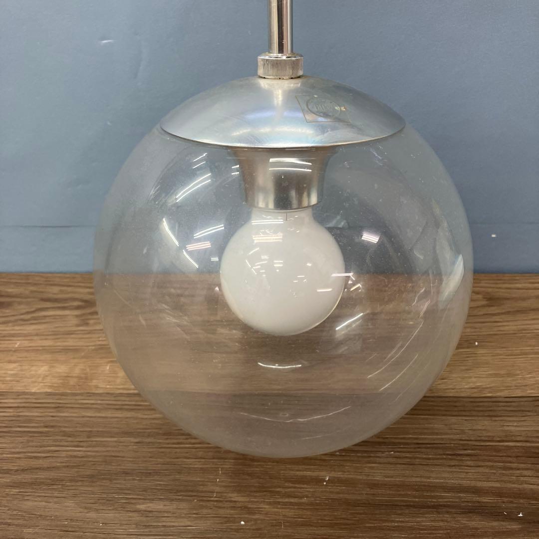 4F 昭和レトロ 松下電工 ヴィンテージ ペンダントライト ガラス 吊り下げ照明