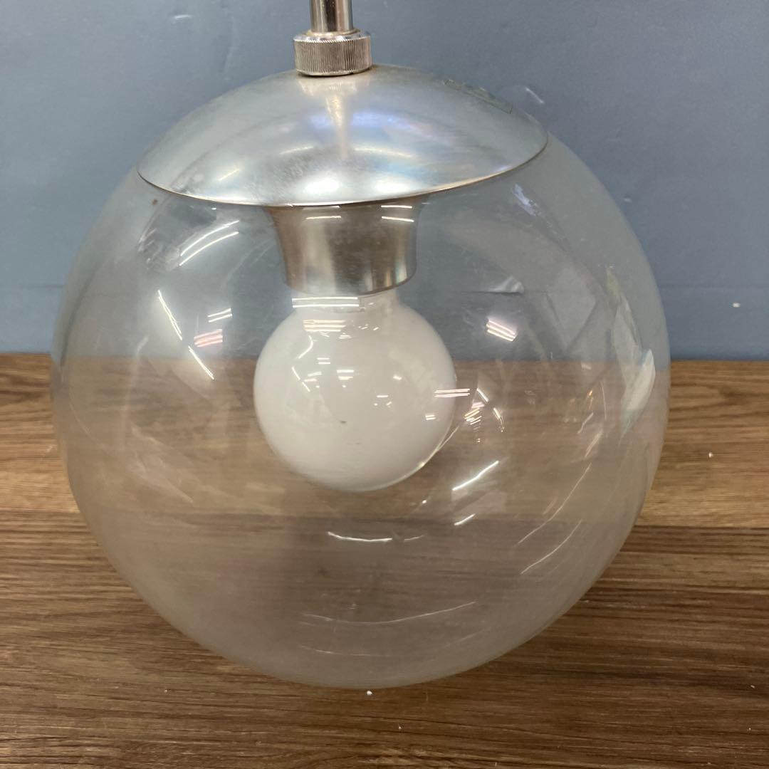 4F 昭和レトロ 松下電工 ヴィンテージ ペンダントライト ガラス 吊り下げ照明