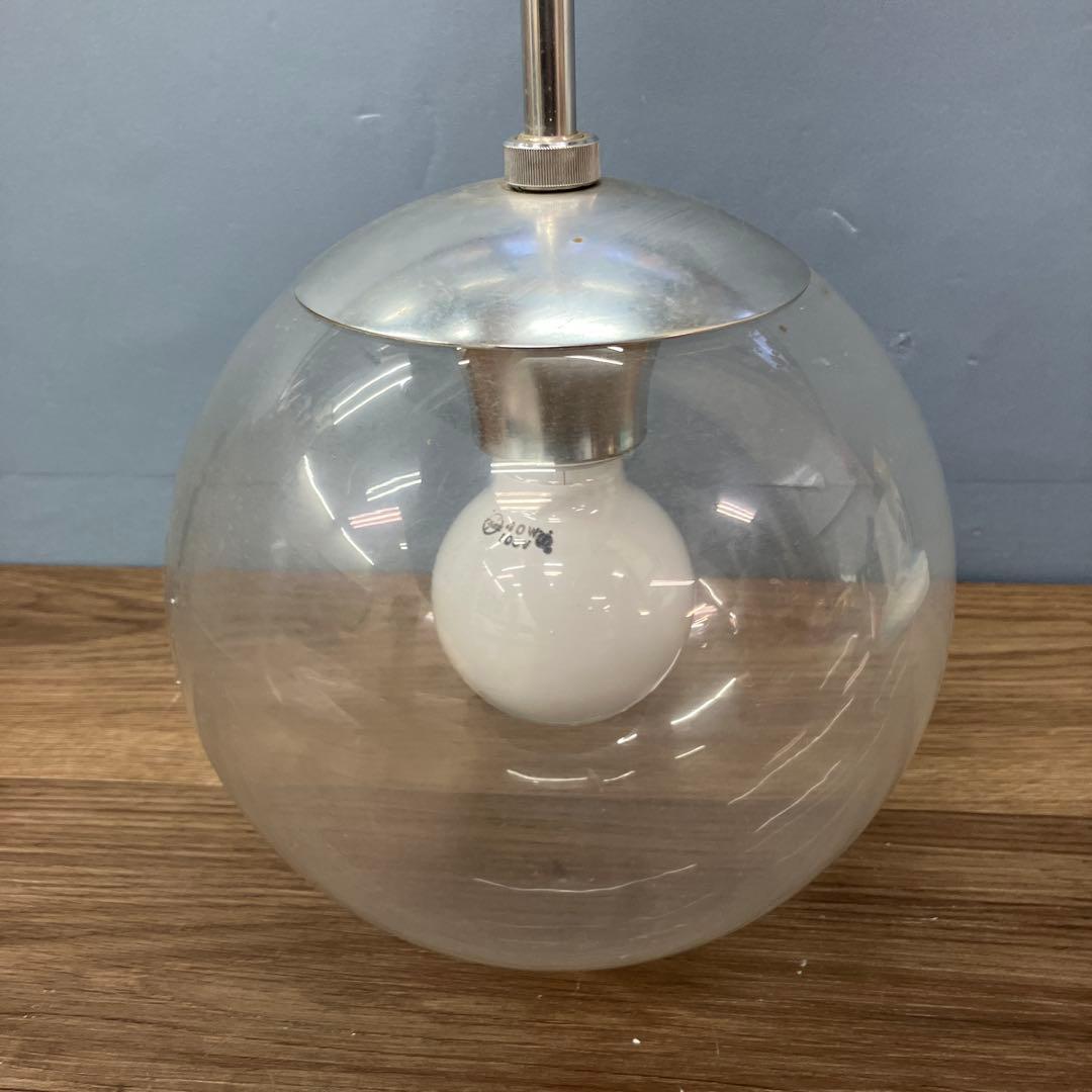 4F 昭和レトロ 松下電工 ヴィンテージ ペンダントライト ガラス 吊り下げ照明