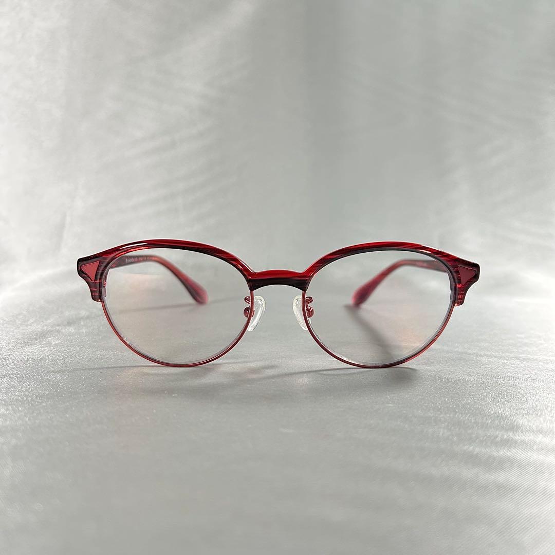 アイブレラルーペサングラスデュアル 拡大鏡付きレンズ eyebrella レッド