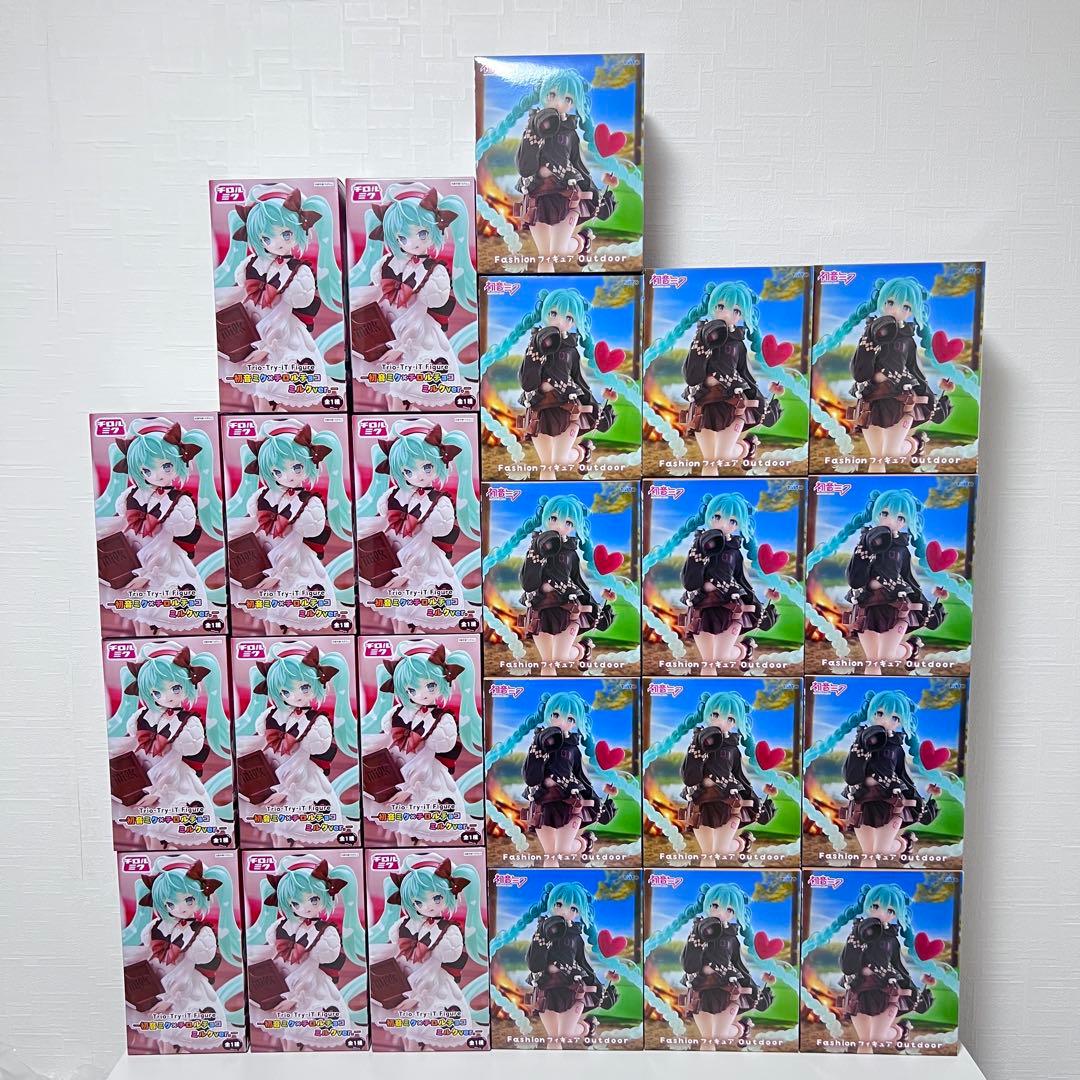 【新品未開封品】初音ミク プライズ フィギュア まとめ売り 24点セット