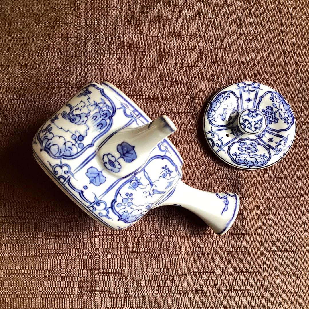 清水焼 　お値下げ中‼️ 急須と湯呑み五客セット(竹峰窯)