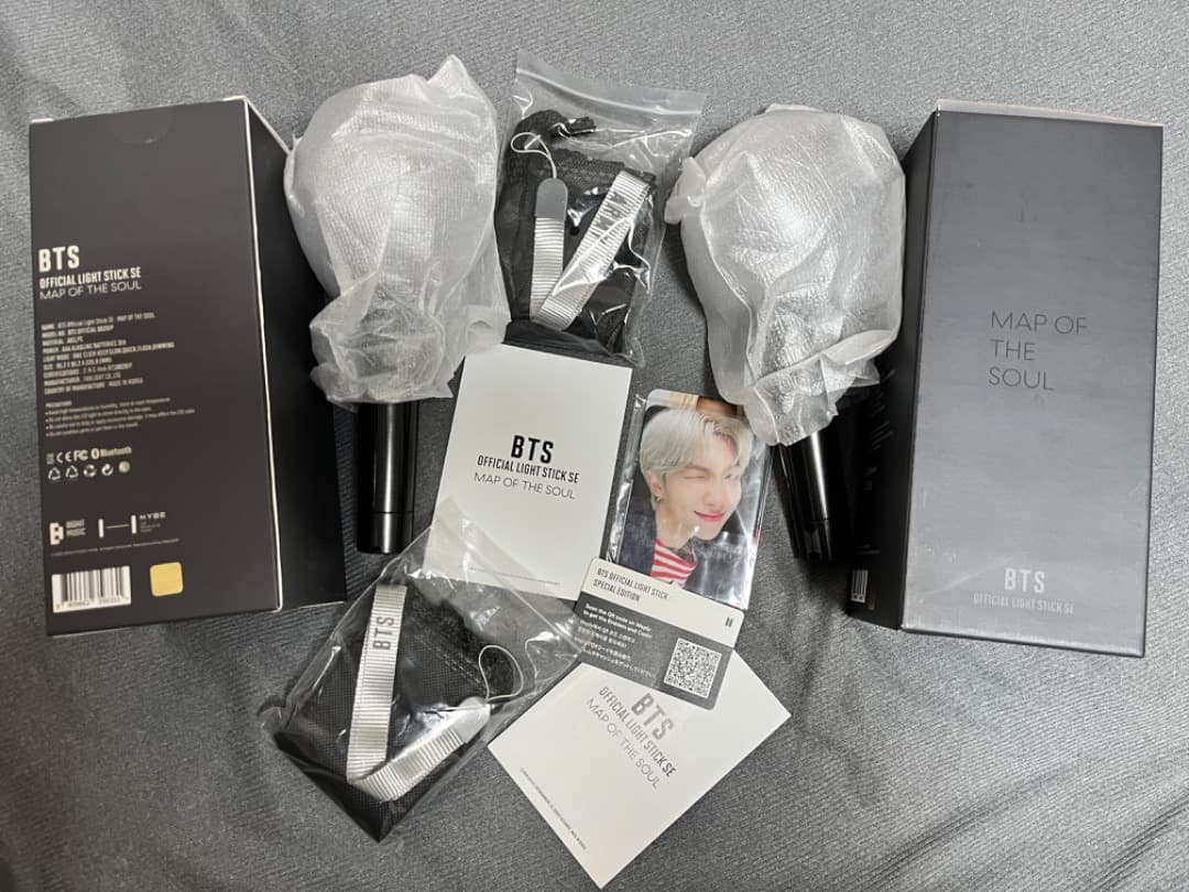 その他 2 sets BTS MAP OF SEOUL LIGHT STICK SE