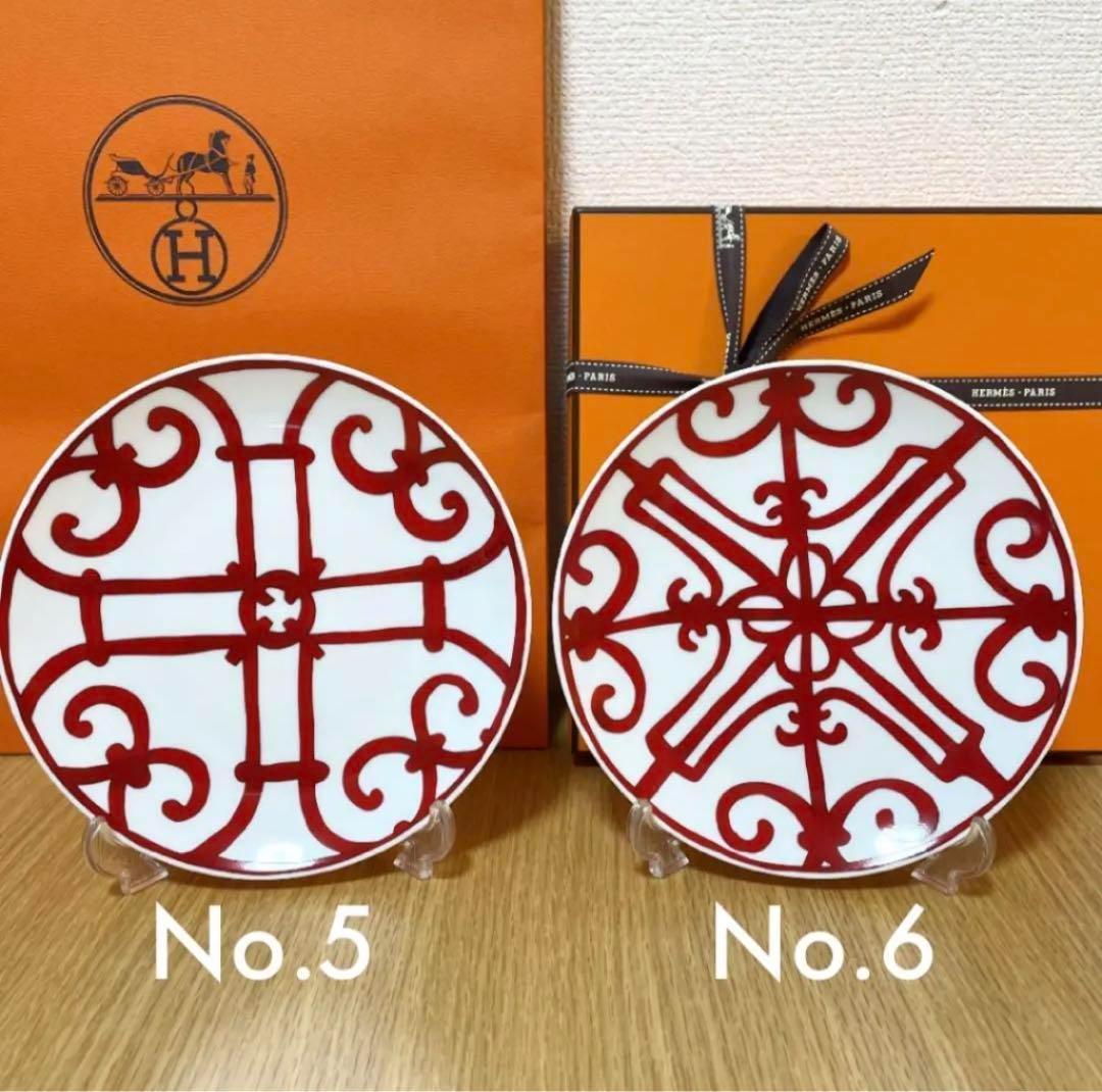 【新品　2枚　ギフト包装】エルメス　ガダルキヴィール　パンプレート No.5