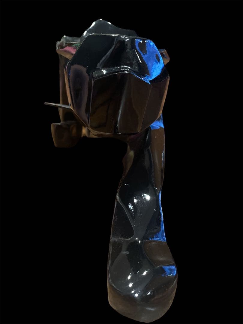 チーター？Deco Figurine Black Cat 90