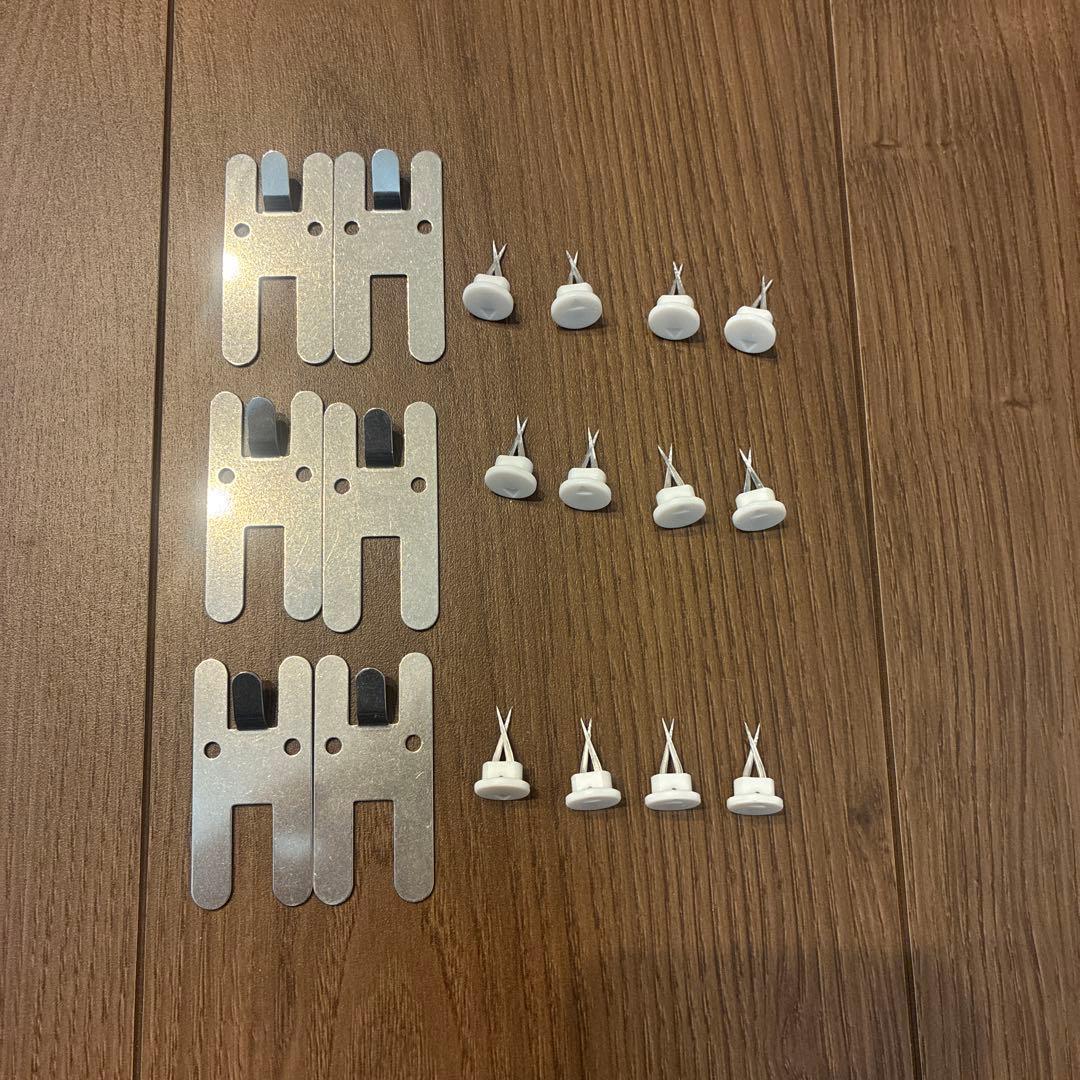 壁に付けられる家具　無印良品　3点セット