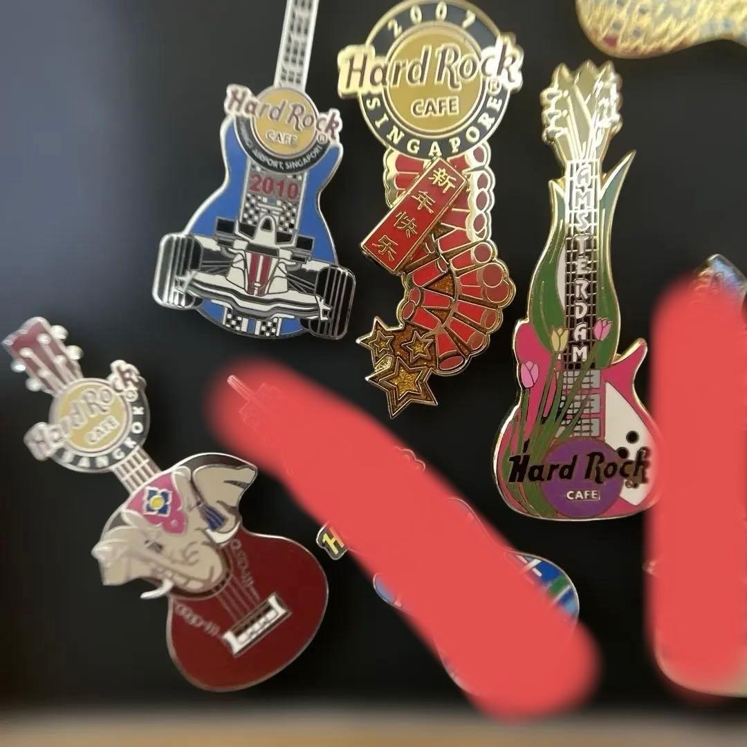 最終値下げ ハードロックカフェ ピンズ 13個セット バラ売り可 - メルカリ
