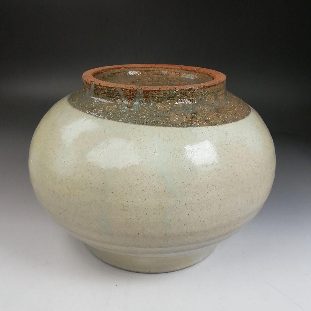 W117 水指 『粉引水指』『奥村考山 造』 共箱 茶道具 - メルカリ