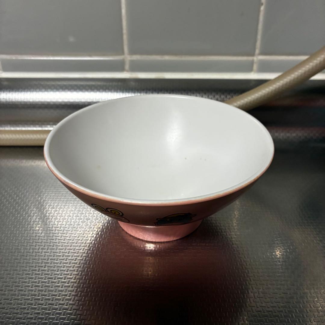 平成初期 レア NHKキャラクター にこにこぷん食器 茶碗 ピンク - メルカリ