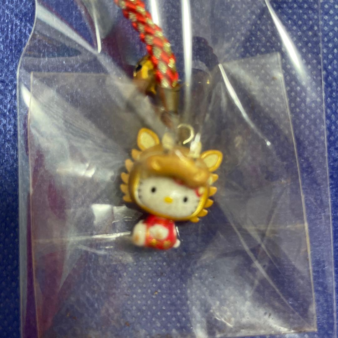ご当地 ハローキティ 長崎限定 龍踊りバージョン 根付け ストラップ