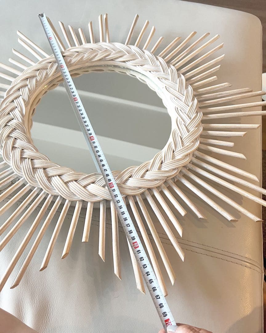 値下【美品】シャビーチック ミラー