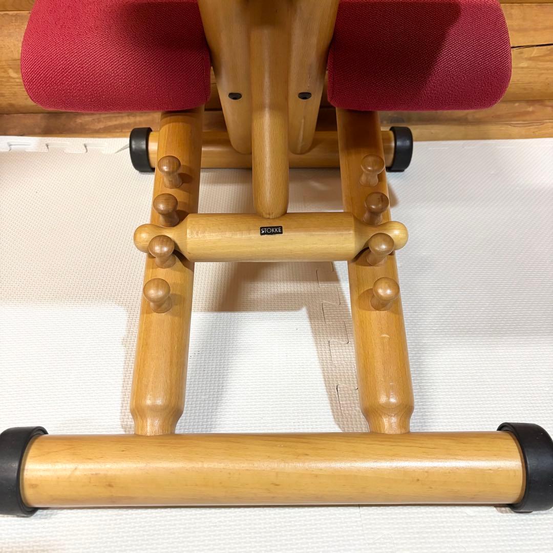 STOKKE ストッケ VARIER ヴァリエール バランスチェア レッド