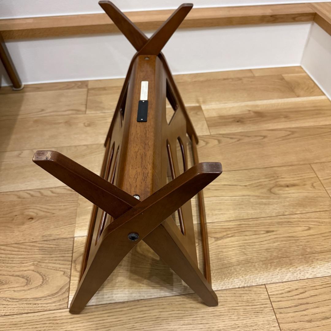 カリモク　マガジンラック