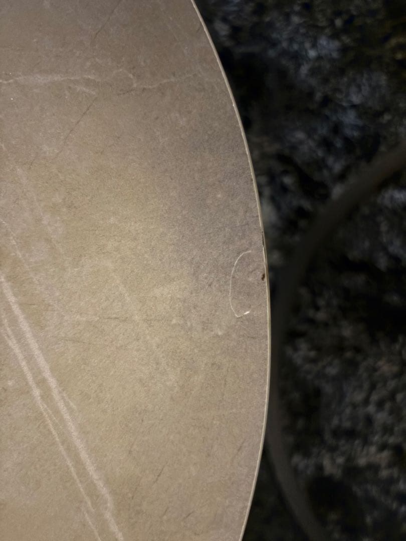 グレー センターテーブル 二個テーブル