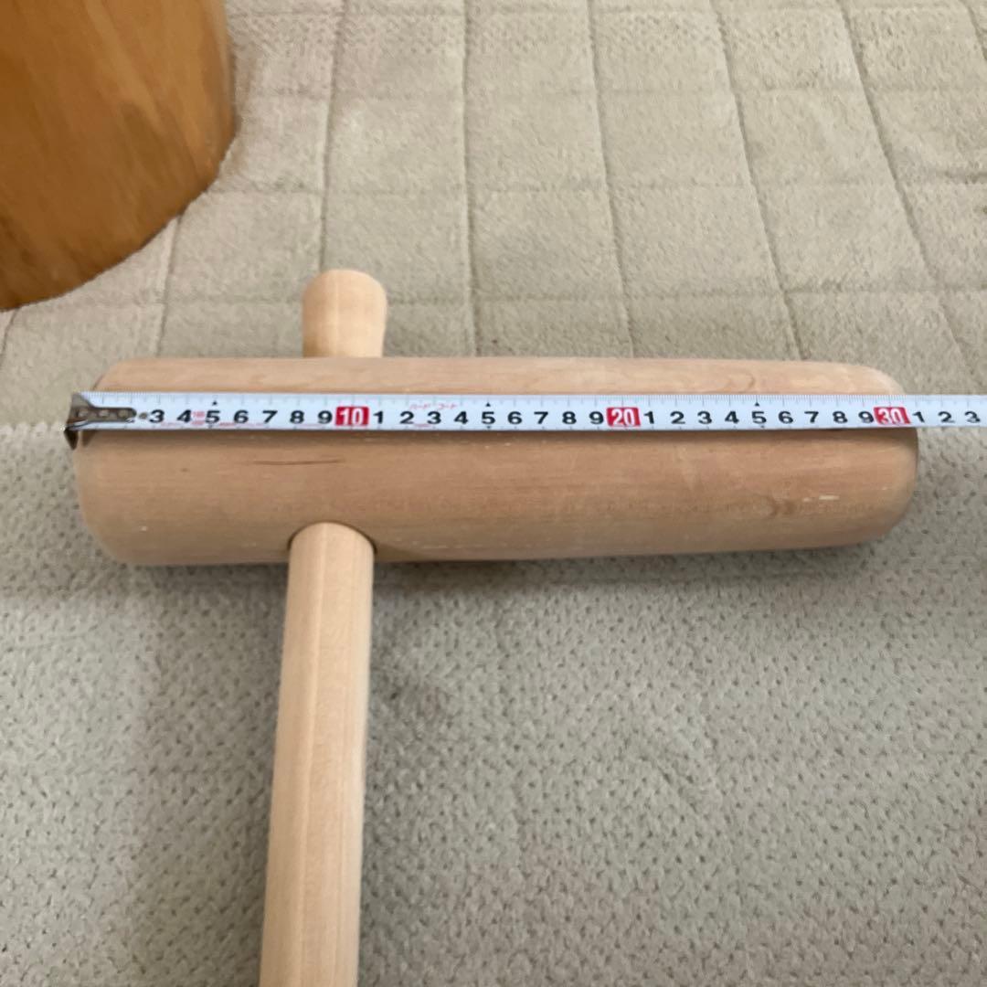 餅つきセット ミニうす　臼と杵（木製臼キネセット）5合用