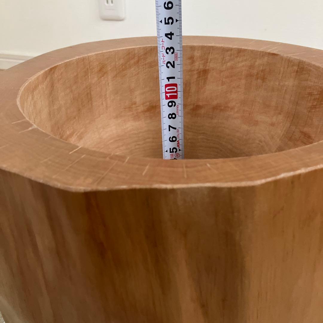 餅つきセット ミニうす　臼と杵（木製臼キネセット）5合用