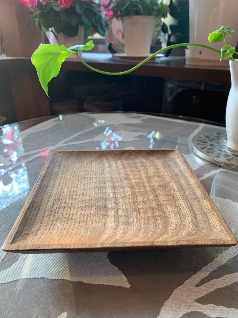 三谷龍二　角プレート　新品未使用　有元葉子　黒田泰三　安藤雅信　赤木明登　パン皿