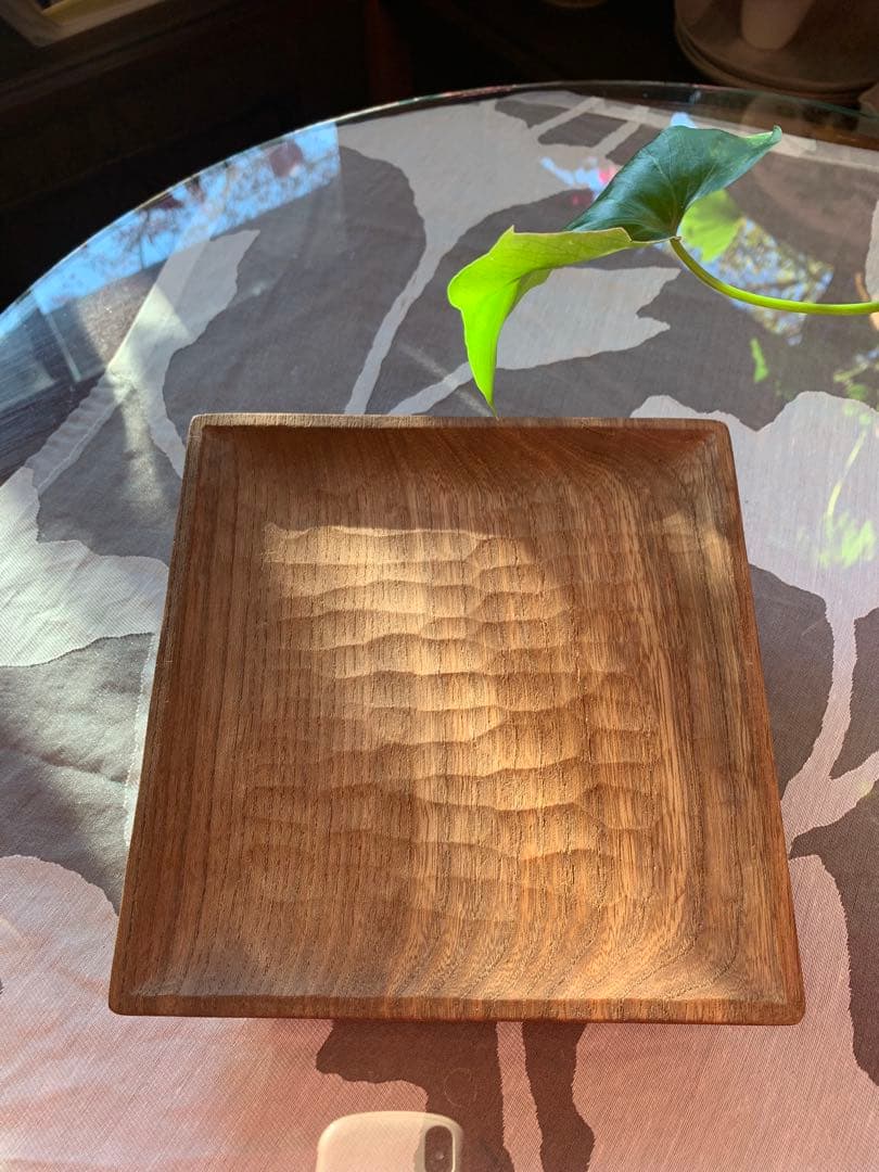 三谷龍二　角プレート　新品未使用　有元葉子　黒田泰三　安藤雅信　赤木明登　パン皿