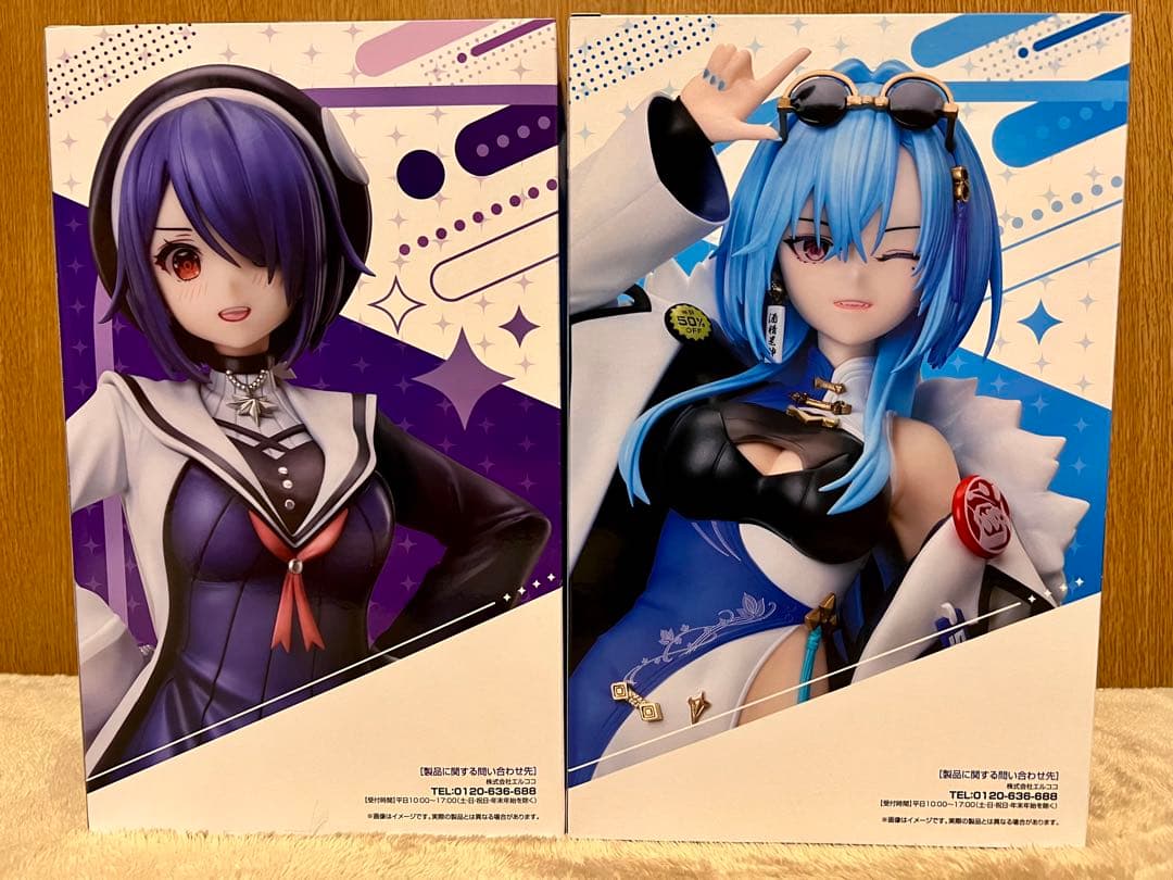 あおぎり高校 音霊魂子 春雨麗女 フィギュア2体セット - メルカリ