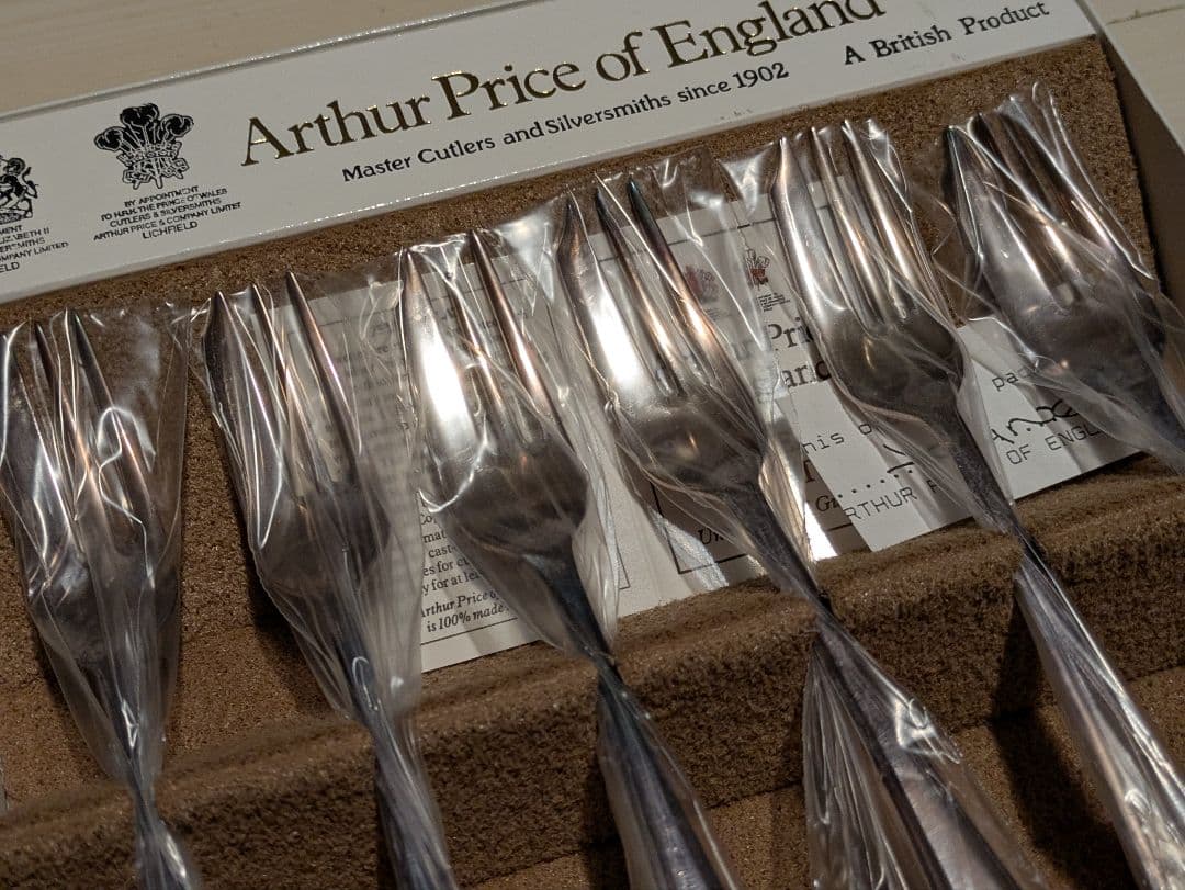 3-2Arthur Price of England フォーク(グレシアン)