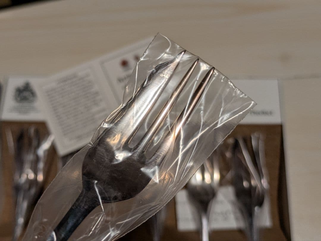 3-2Arthur Price of England フォーク(グレシアン)