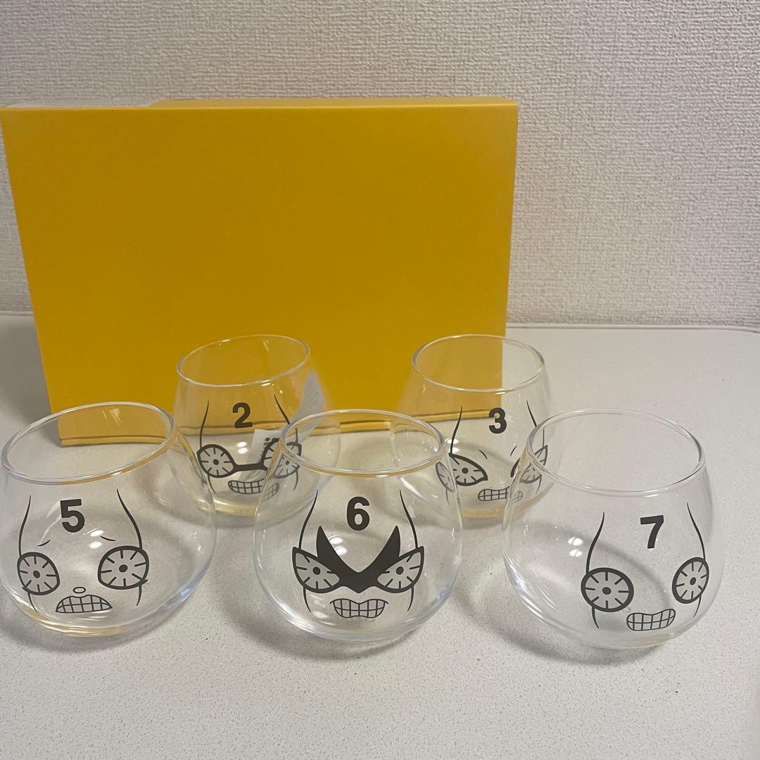 未使用】ジョジョ ピストルズ ゆらゆらグラスセット No.2〜No.7 - メルカリ