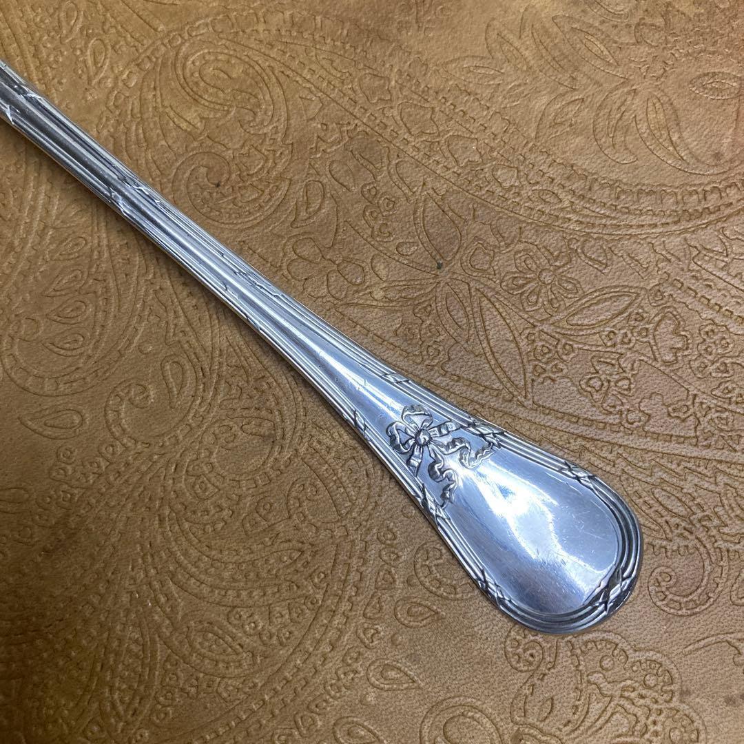 【ピュイフォルカ】純銀/100g スプーン フォーク 約18.5cm【エルメス】