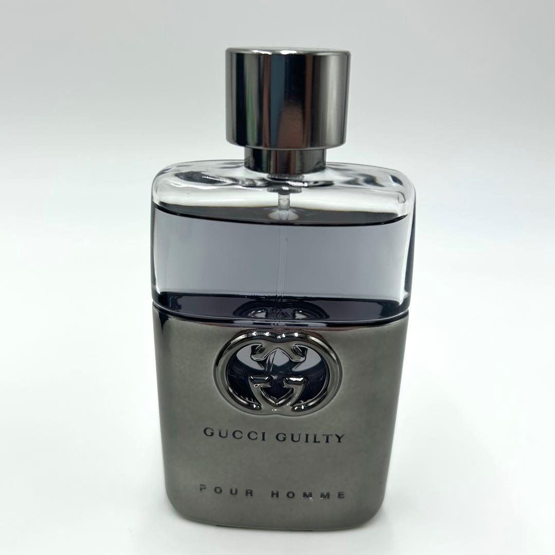 ★箱付き★【未使用級】残量約9割 GUCCI プールオムオードトワレ 香水