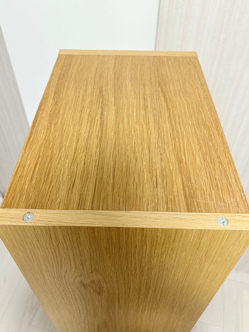 無印良品スタッキングシェルフ 3段 オーク材