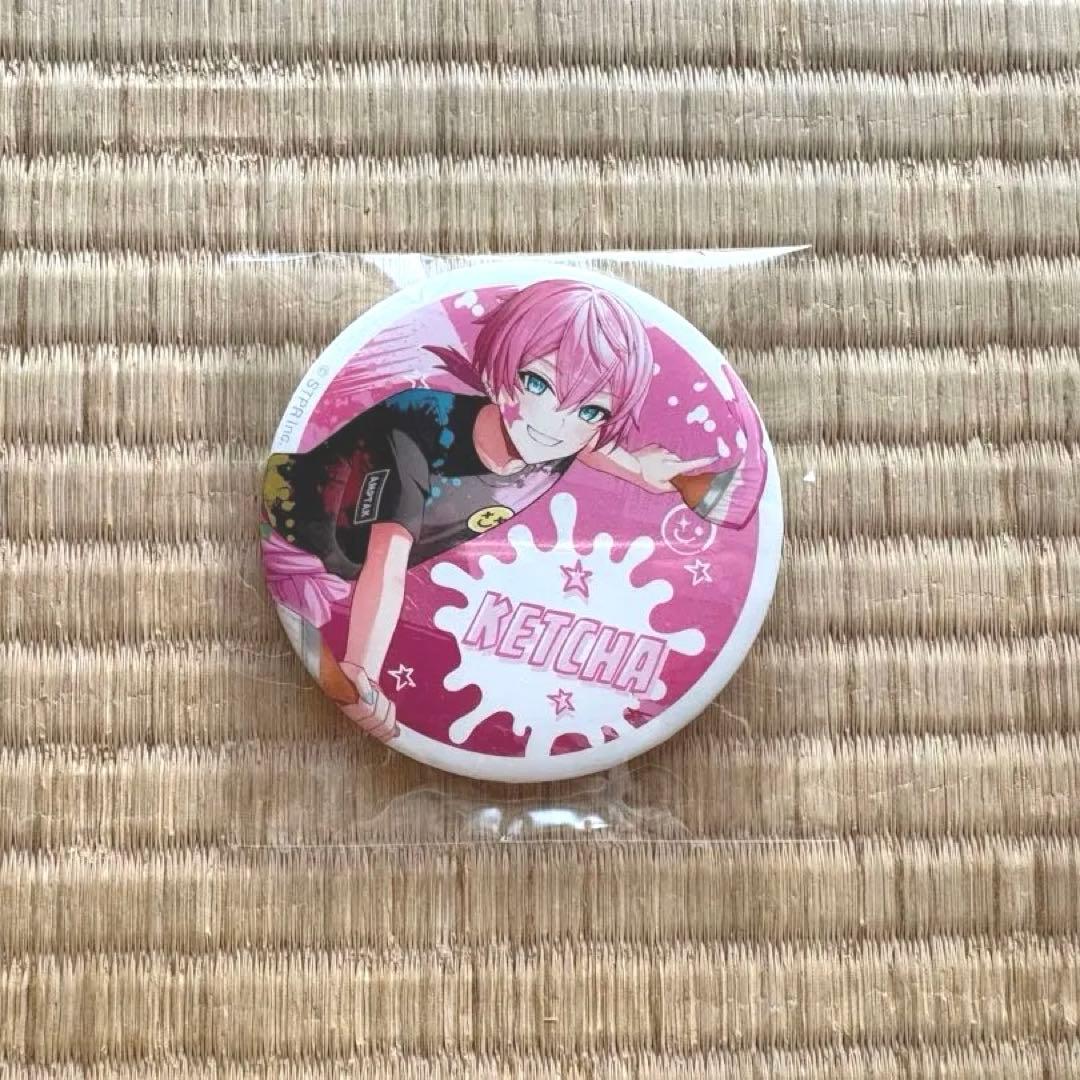 AMPTAK×COLORS けちゃ BIG缶バッジ - メルカリ