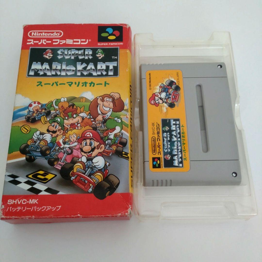 スーパーファミコンソフト スーパーマリオカート ジャンク品 - メルカリ