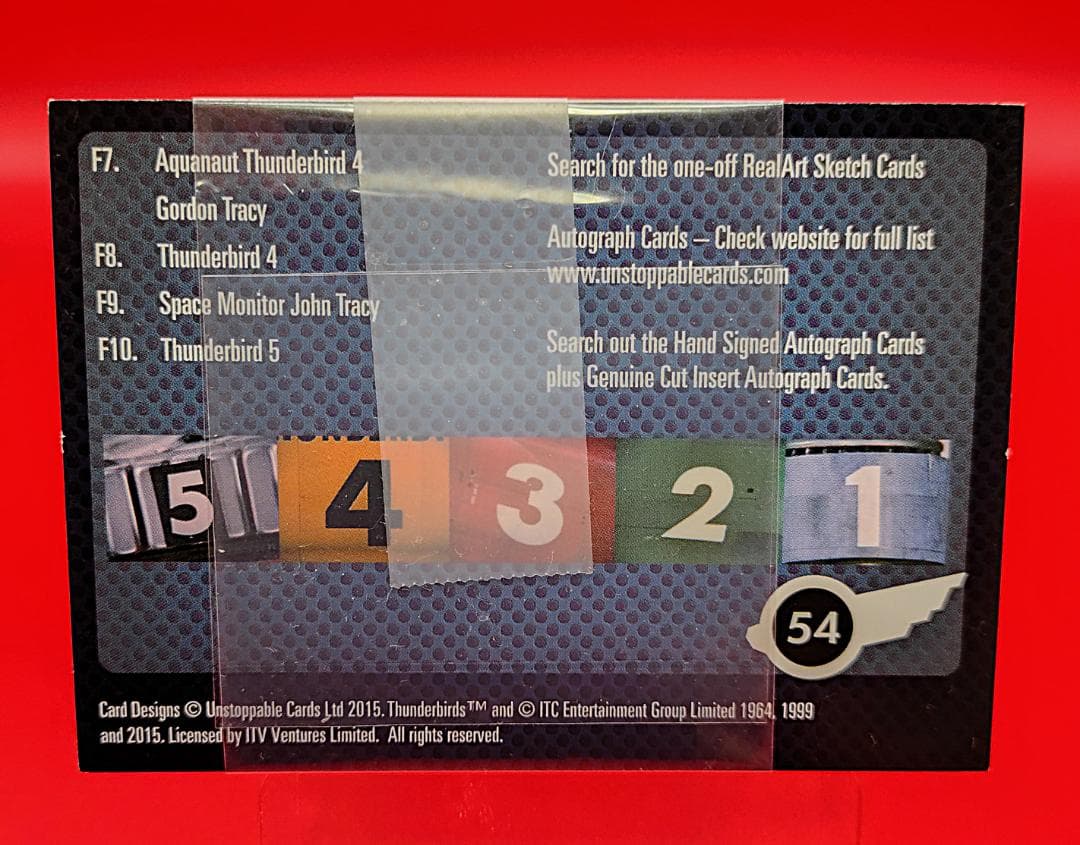 日本未発売】サンダーバード 50周年記念 トレーディング カード 全種類