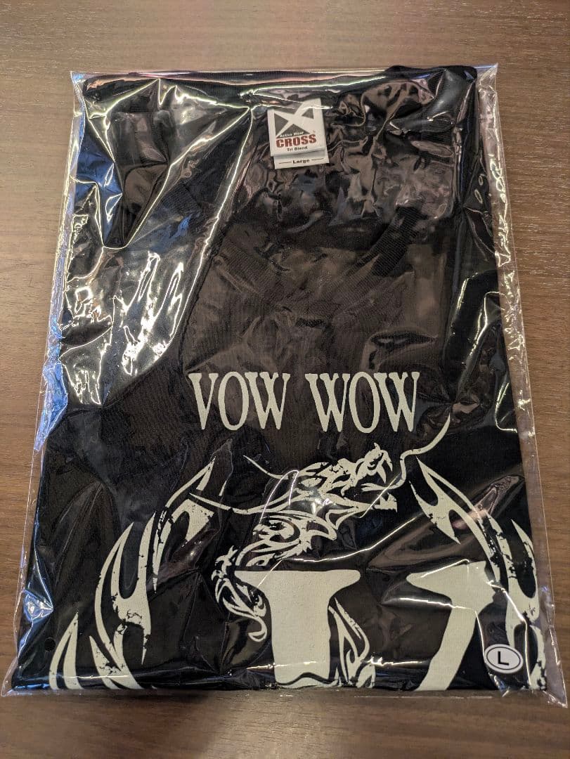 新品未開封】VOW WOW 2026年 ライブ Tシャツ Lサイズ - メルカリ