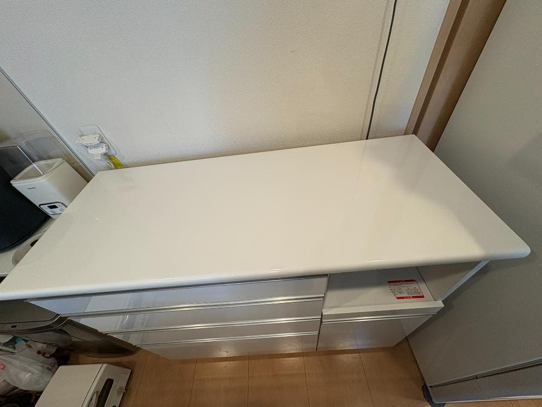 るい様限定　【大川家具】 キッチンカウンター 食器棚 完成品(日本製)