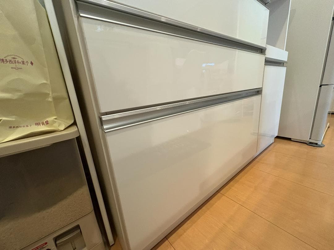 るい様限定　【大川家具】 キッチンカウンター 食器棚 完成品(日本製)