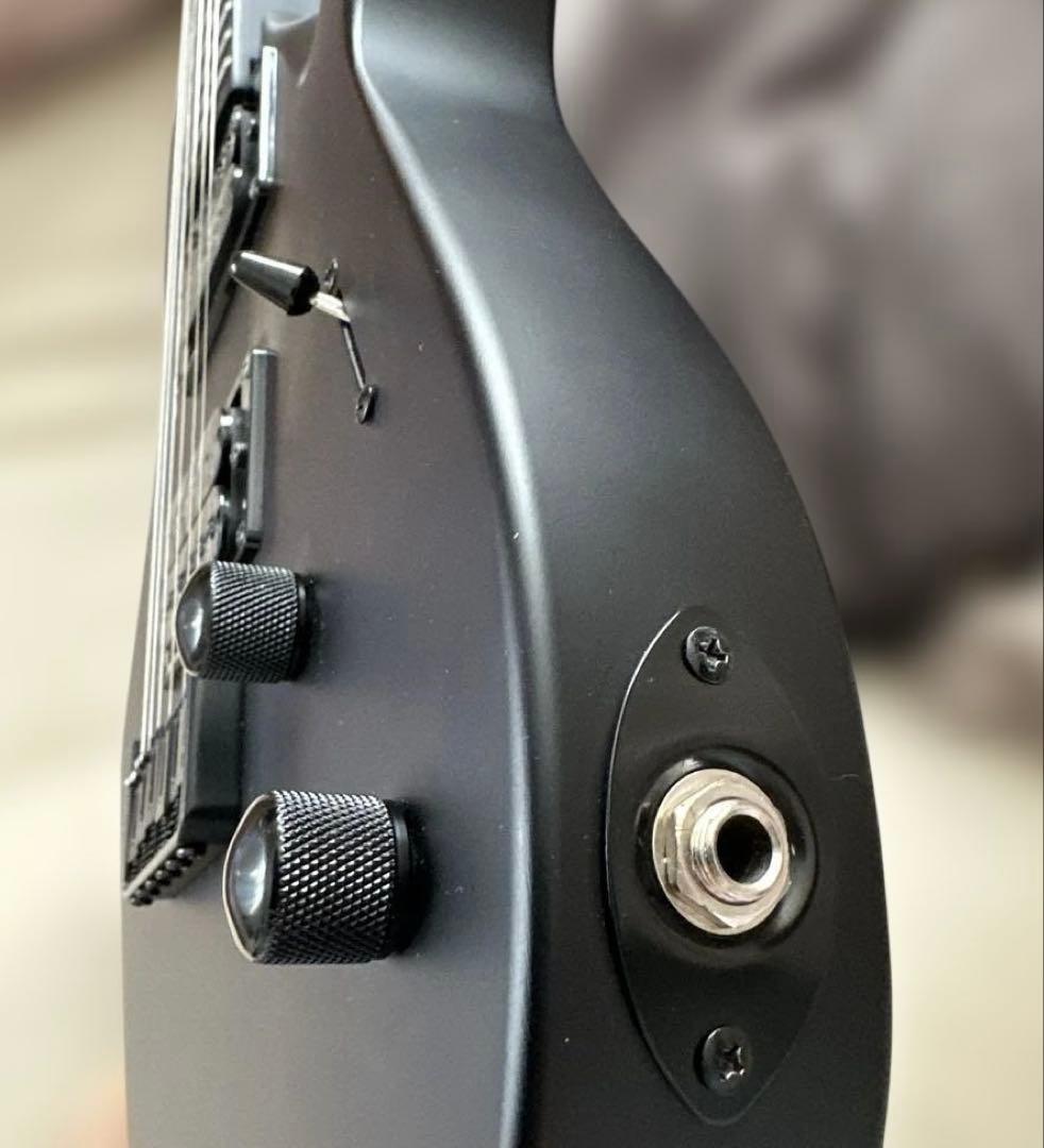 Solar エレキギター スキャロップ加工(素人加工)