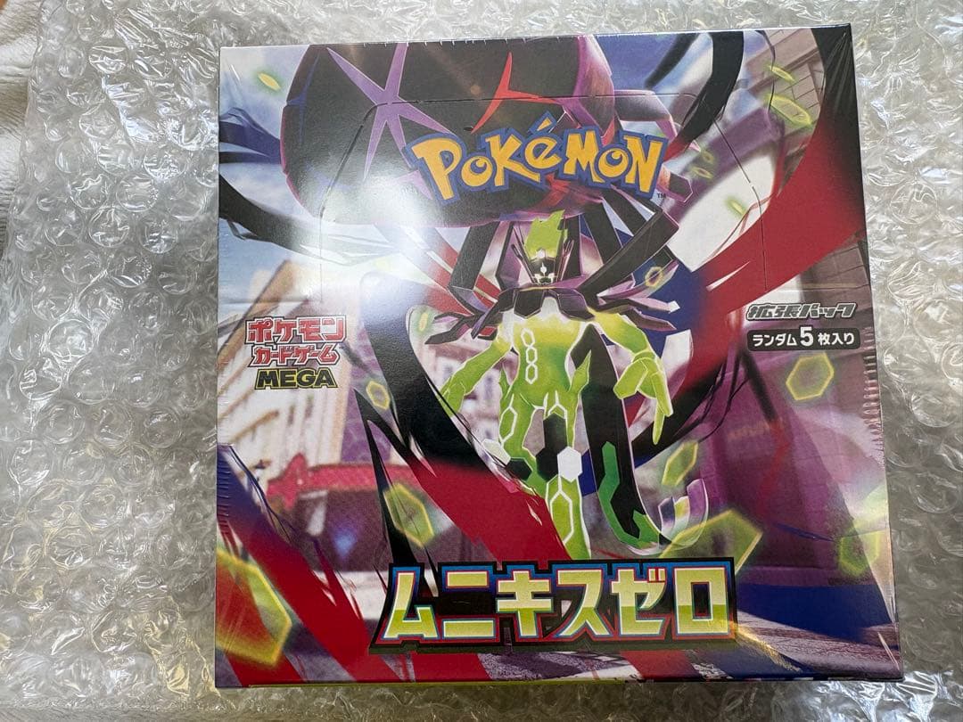 ポケモンカードゲーム ムニキスゼロ1BOX 未開封 シュリンク付き - メルカリ