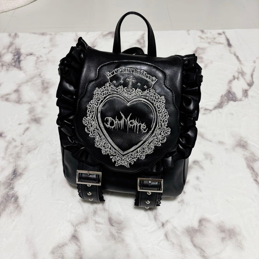 DimMoire HeartCore フリルミニリュック Black - メルカリ