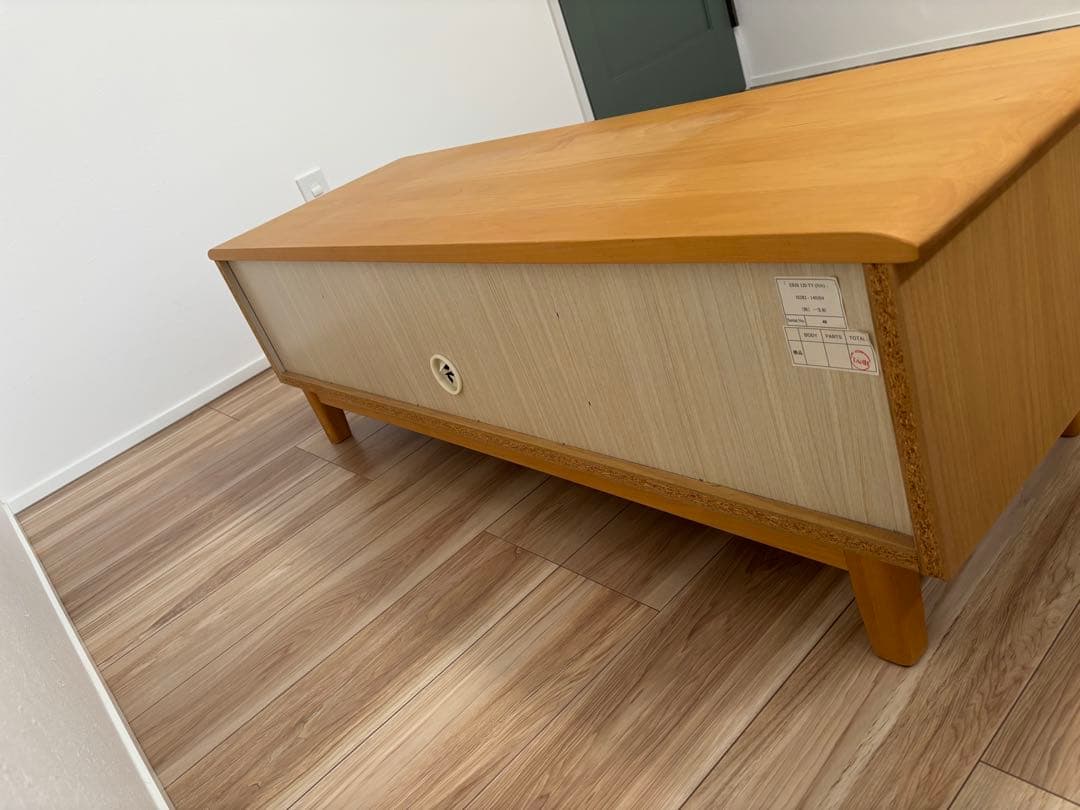 テレビ台　ERIS 120 アルダー材　無垢材　ナチュラル　北欧