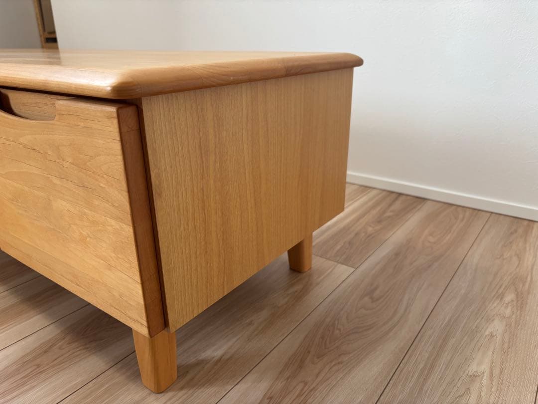 テレビ台　ERIS 120 アルダー材　無垢材　ナチュラル　北欧