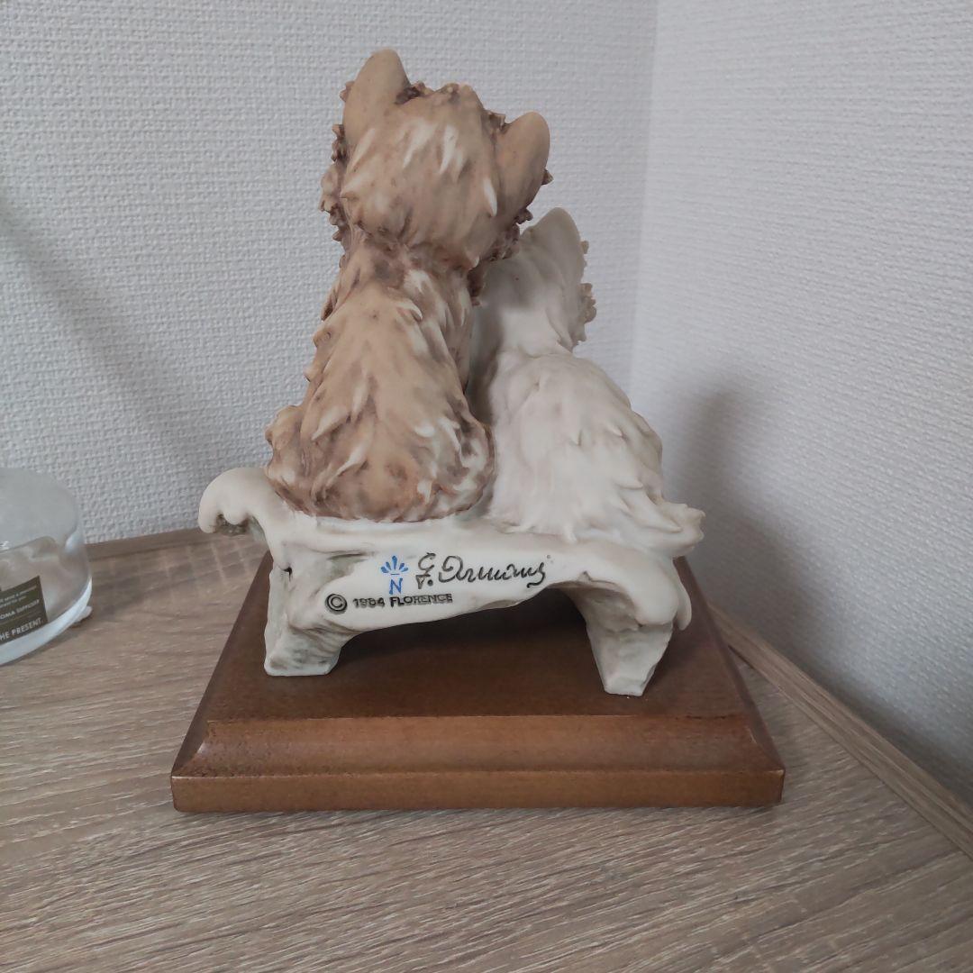 ジョゼッペアルマーニ 雪の上の仔猫 フローランス イタリア製