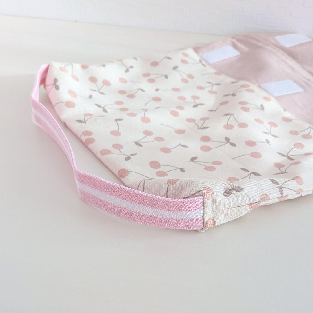 防災頭巾　座布団カバー　さくらんぼ