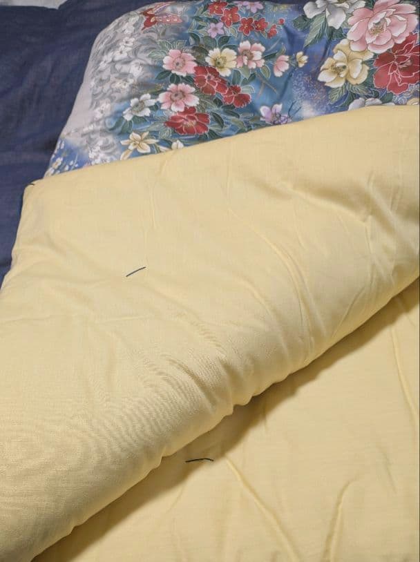 綿布団　掛け布団 ダブルサイズ　打ち直し済み　未使用