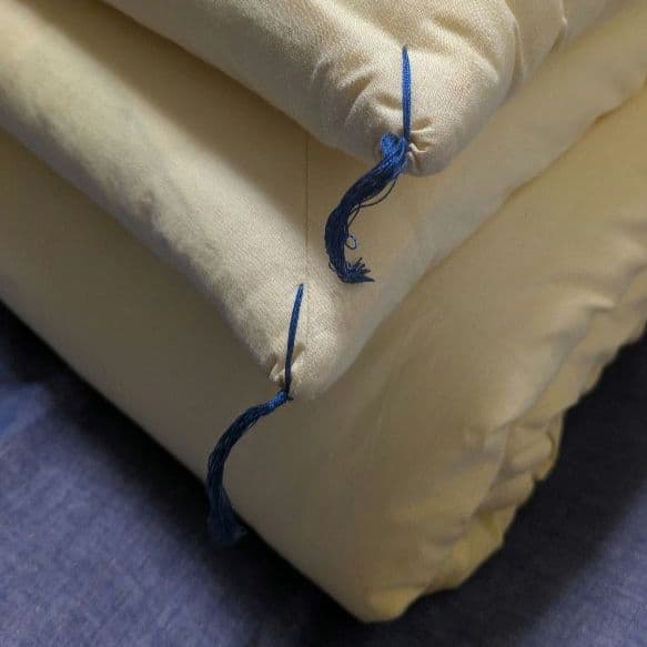 綿布団　掛け布団 ダブルサイズ　打ち直し済み　未使用