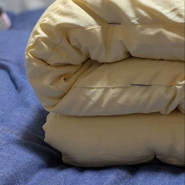 綿布団　掛け布団 ダブルサイズ　打ち直し済み　未使用
